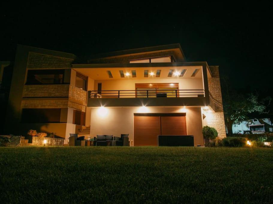 Luxury Villa Kassandrino Kaszandrinó Kültér fotó