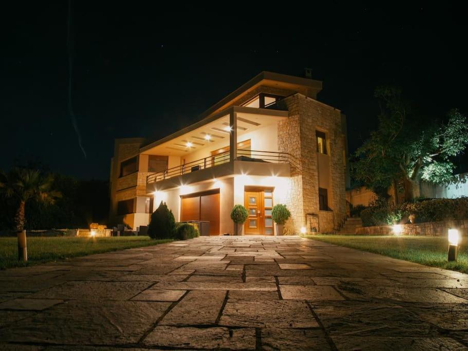 Luxury Villa Kassandrino Kaszandrinó Kültér fotó