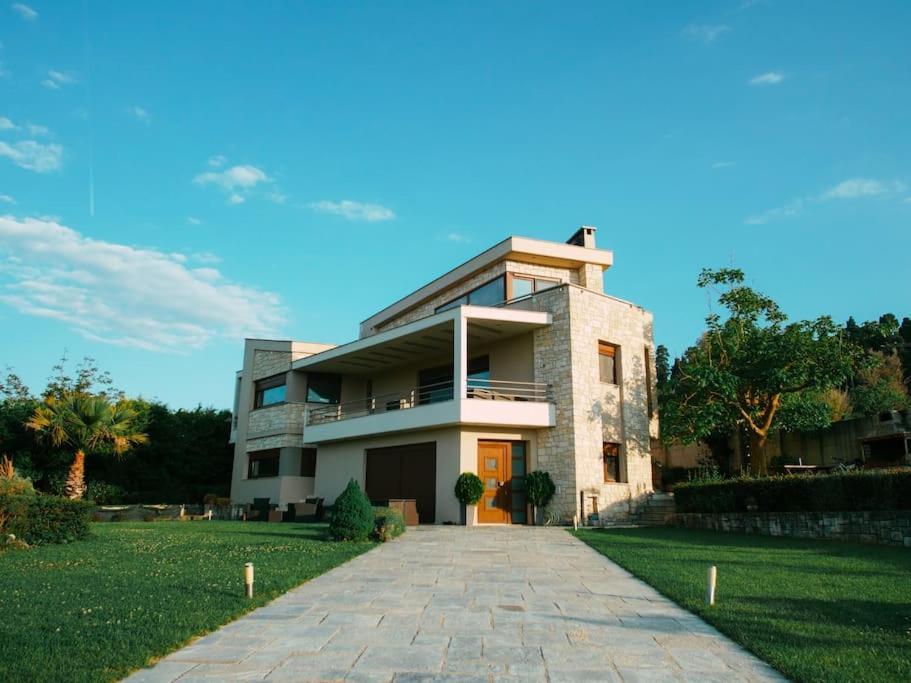 Luxury Villa Kassandrino Kaszandrinó Kültér fotó